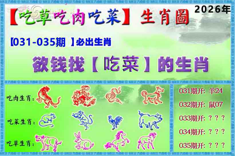 035期吃草吃肉吃菜玄机[图]